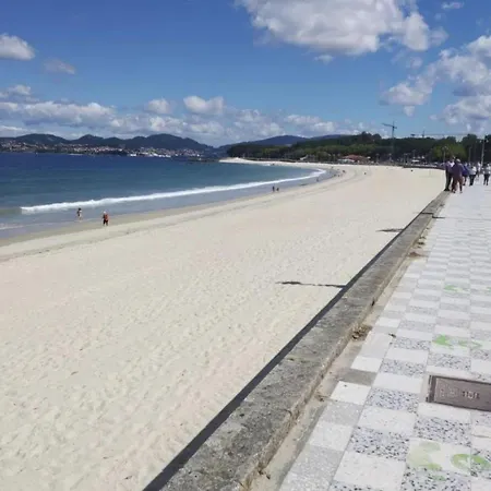 Samil Apartment, Primera Línea De Playa Con Wifi Y Garaje Vigo