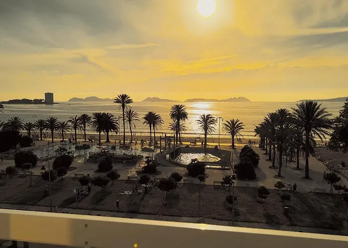 Samil Apartment, Primera Línea De Playa Con Wifi Y Garaje Apartamento