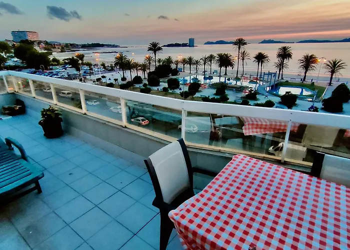 Apartamento Samil Apartment, Primera Línea De Playa Con Wifi Y Garaje Vigo