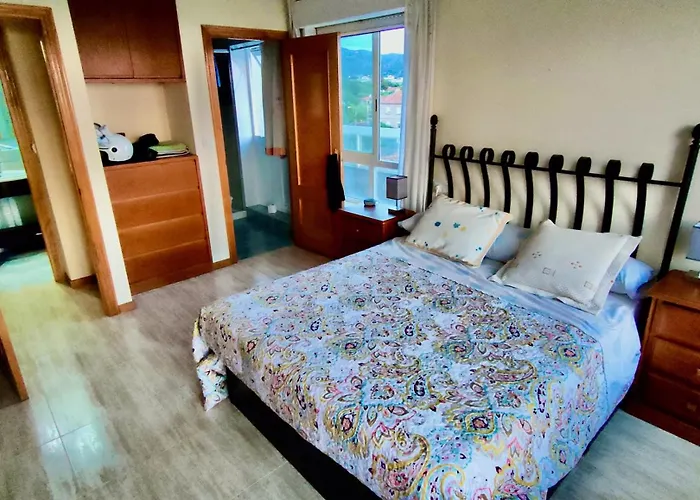 Apartamento Samil Apartment, Primera Línea De Playa Con Wifi Y Garaje